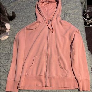 Women's Pink Hoodie Jacket